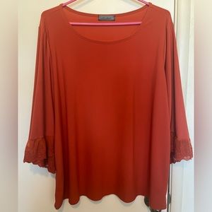 (3/$10) Love Scarlet pumpkin blouse